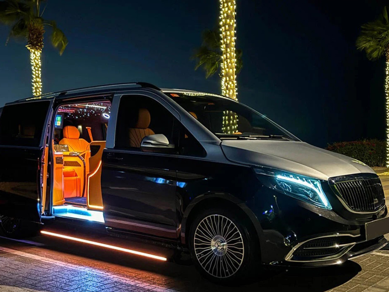 Ankara Mercedes-Benz Vito VIP — araç içi donanım detayları